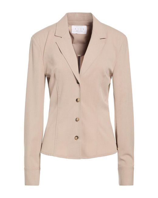 Kaos Natural Blazer Polyester, Viscose, Elastane