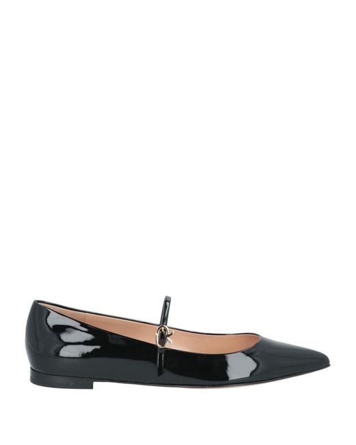 Gianvito Rossi White Ballet Flats