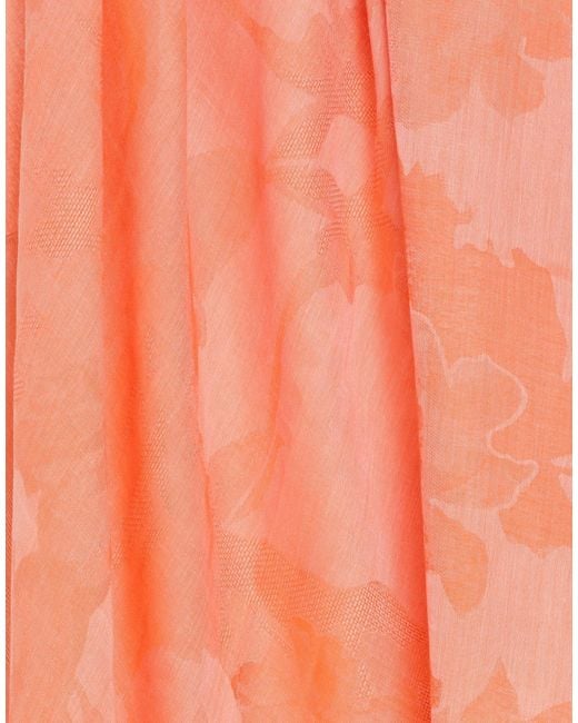 Borbonese Orange Scarves