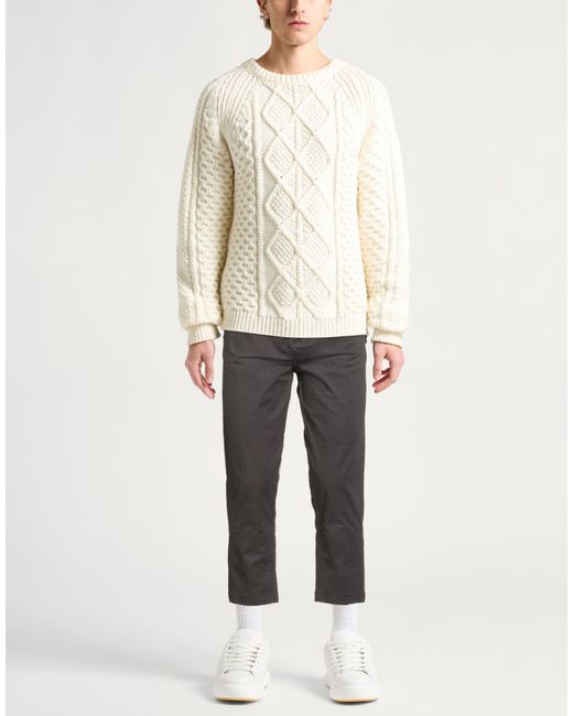 Officina 36 Gray Pants for men