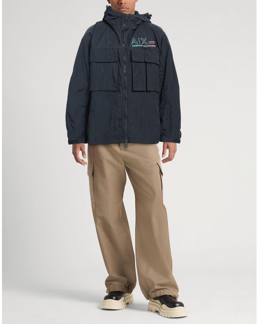 ARMANI EXCHANGE Blue Jacket for men