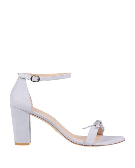 Stuart Weitzman White Sandale
