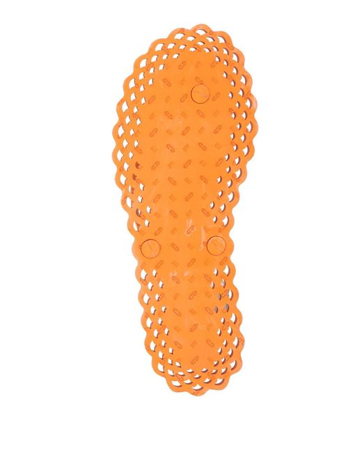 Carlotha Ray Orange Thong Sandal