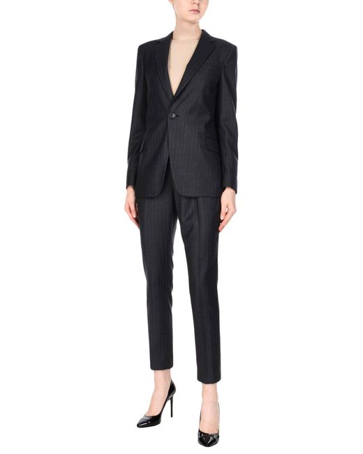DSquared² Black Suit Virgin Wool