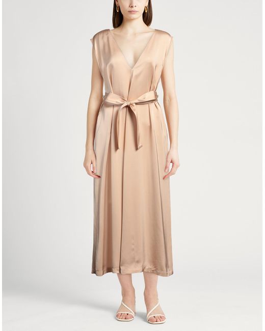 Fabiana Filippi Natural Midi Dress