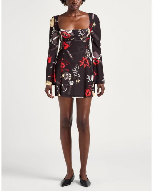Aniye By Red Mini Dress Polyester, Elastane