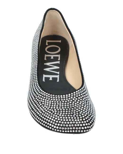 Loewe Gray Ballet Flats