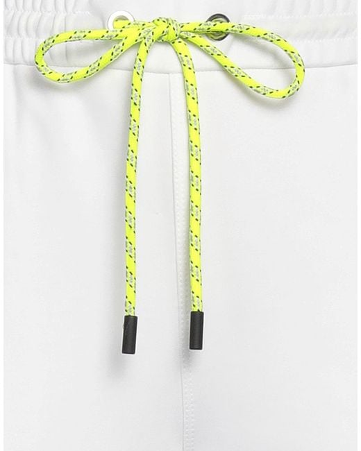 Iceberg White Pants Polyester, Cotton