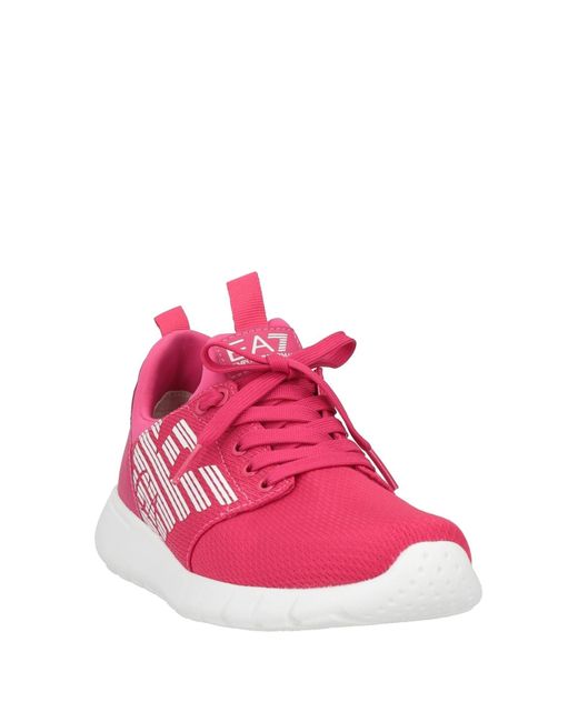 EA7 Pink Trainers for men