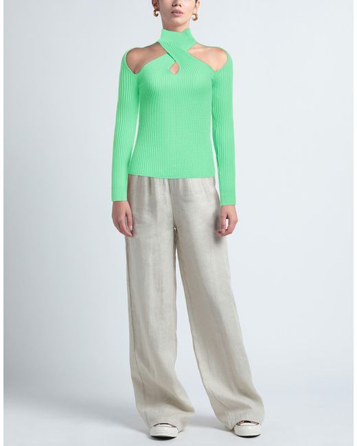 MSGM Green Turtleneck