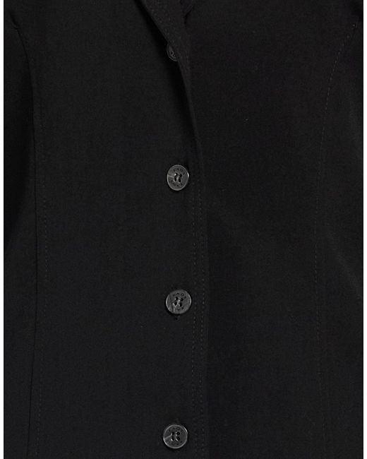 Kaos Black Blazer Polyester, Viscose, Elastane