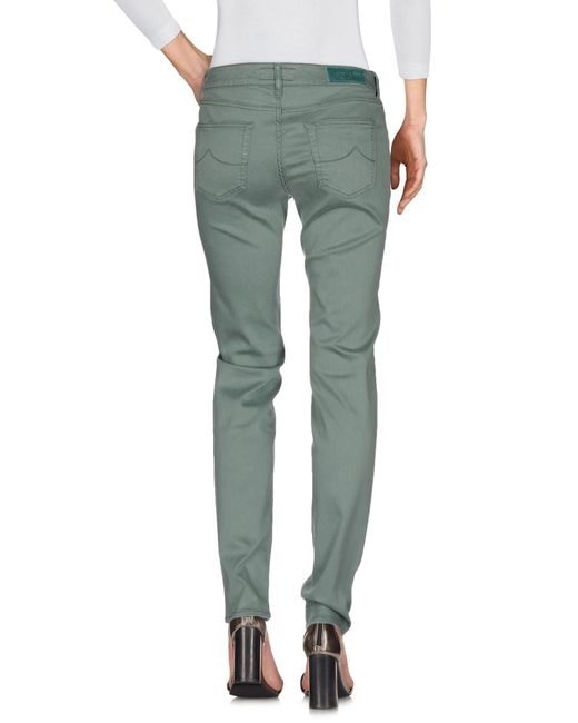 Jacob Cohen Green Jeans Lyocell, Cotton, Elastane