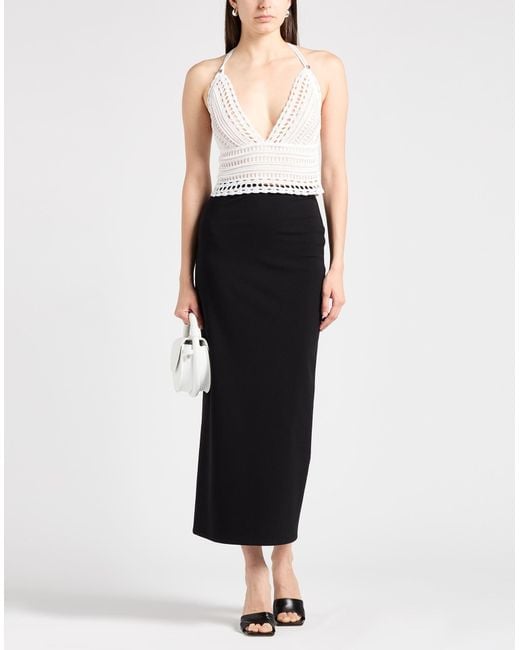 Givenchy White Top Cotton, Polyamide, Linen