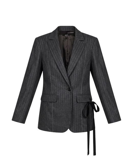 Isabel Benenato Gray Blazer