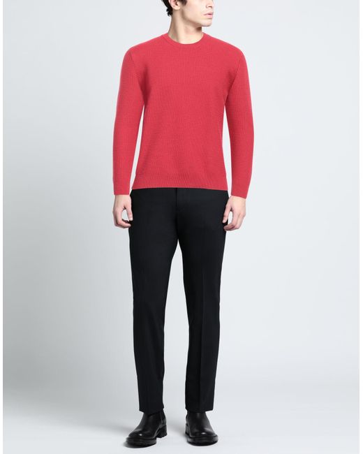 Roberto Collina Red Sweater for men