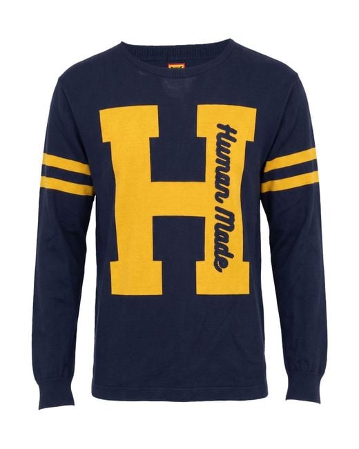 Human Made Blue Sweaters for men