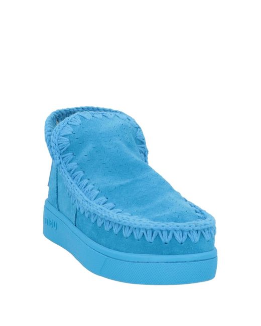 Mou Blue Ankle Boots