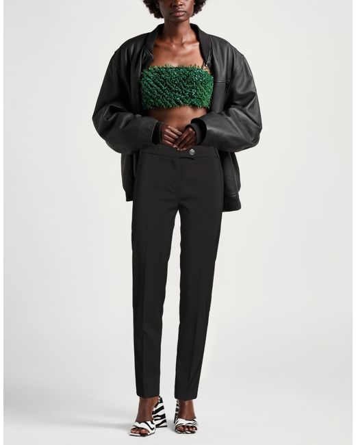 Rinascimento Black Pants Polyester, Elastane