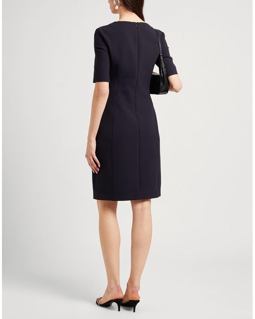 Peserico Blue Midi-Kleid