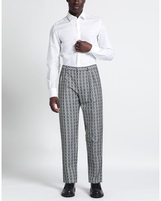 Gabriele Pasini Gray Trouser for men