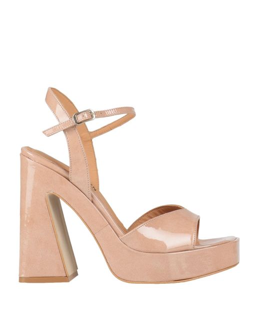 Sandalias Elvio Zanon de color Pink