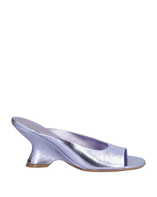 Dries Van Noten Purple Sandals