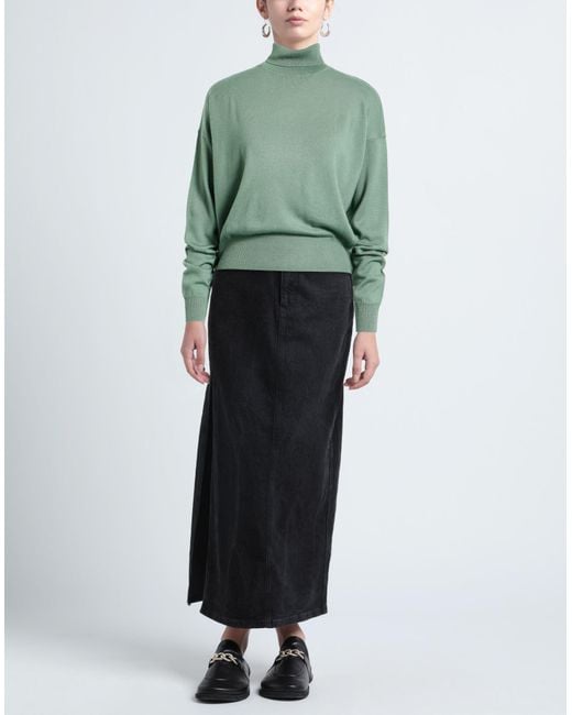 Aragona Green Turtleneck