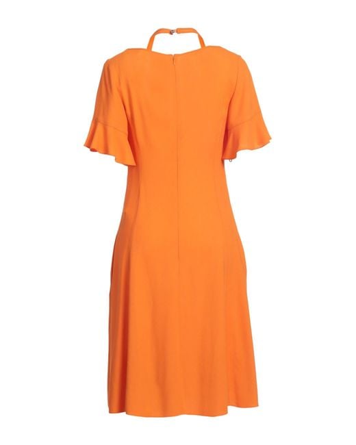 Stella McCartney Orange Midi Dress