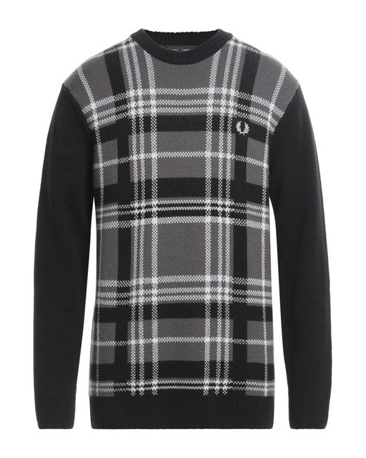 Fred Perry Gray Jumper for men