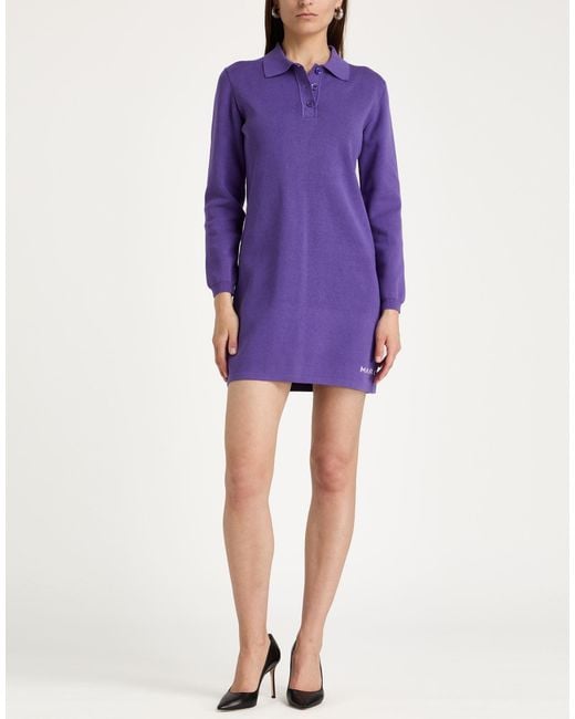 Marc Jacobs Purple Mini Dress