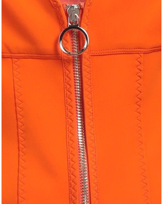 Pinko Orange Top Polyamide, Viscose, Elastane