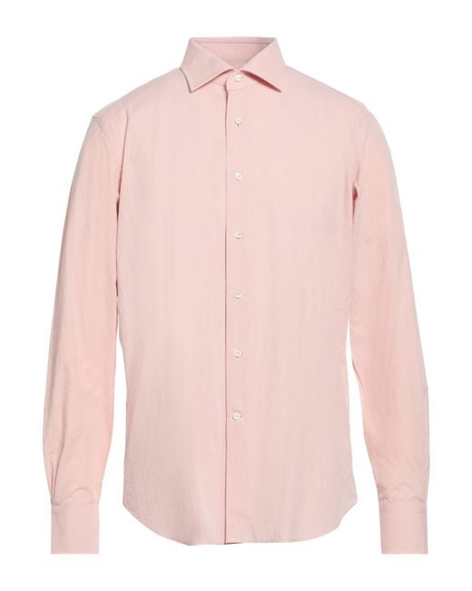 Alessandro Gherardi Pink Shirt for men
