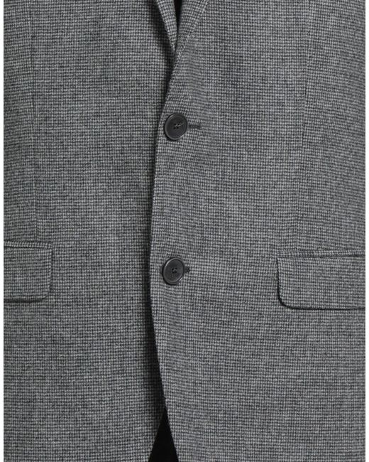 DIGEL Gray Blazer Wool, Polyester, Viscose, Polyamide, Elastane for men