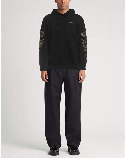 ARMANI EXCHANGE Sweatshirt in Black für Herren