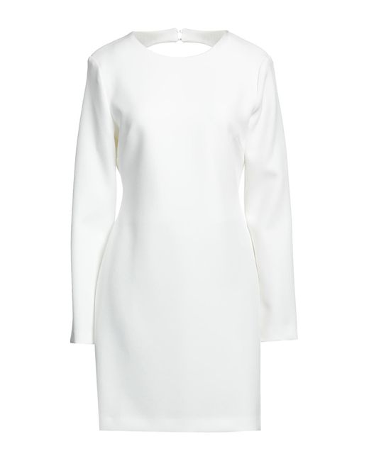 P.A.R.O.S.H. White Short Dress
