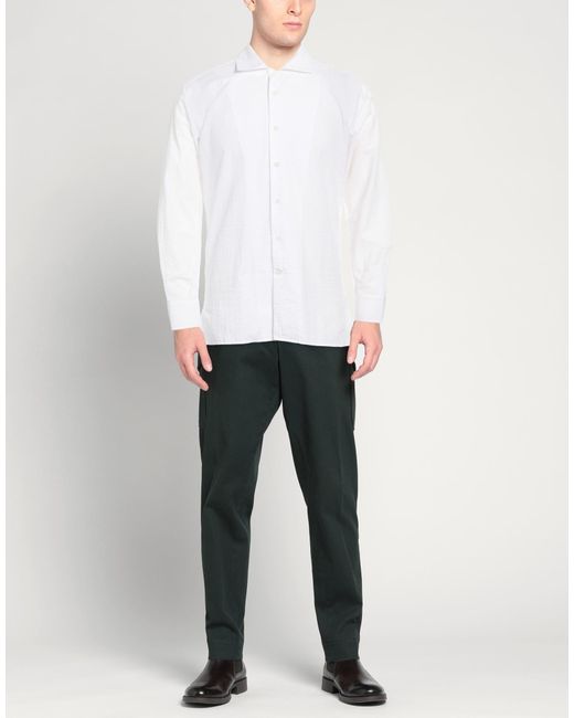 Bagutta White Shirt Cotton for men