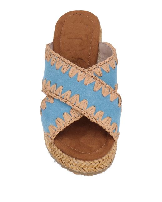 Mou Blue Espadrilles
