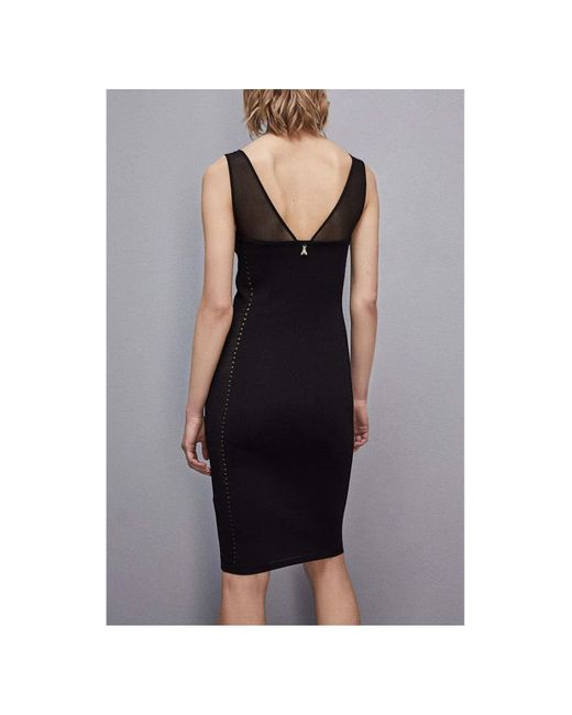 Patrizia Pepe Black Mini-Kleid