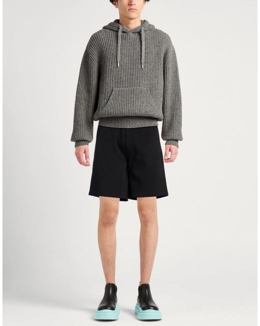 DSquared² Black Shorts & Bermuda Shorts Cotton, Polyester for men