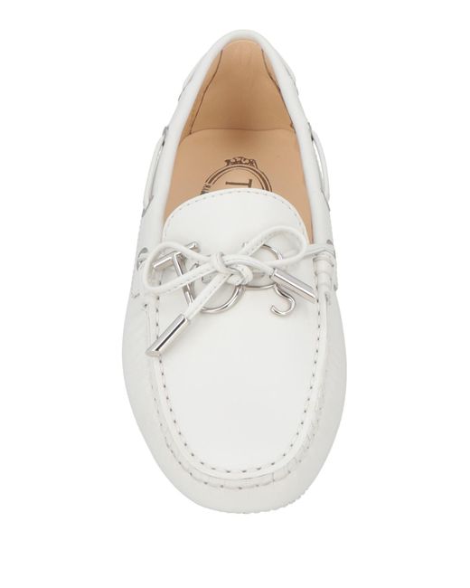 Tod's White Mokassin