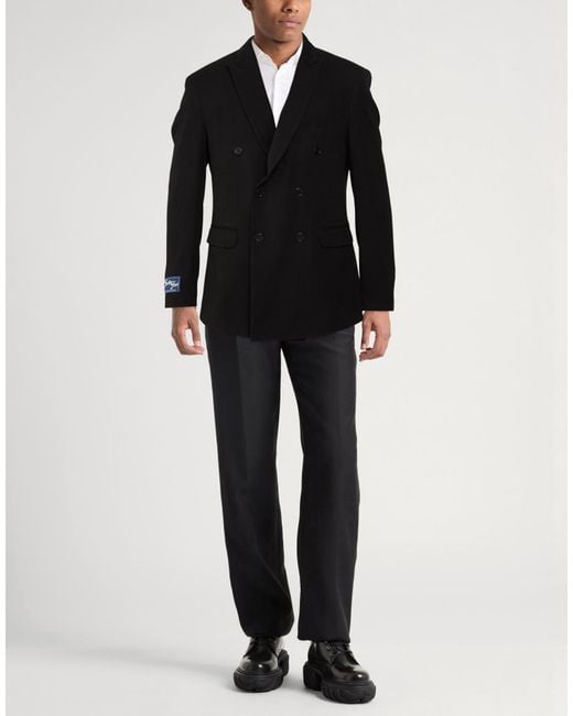 FAMILY FIRST Black Blazer for men