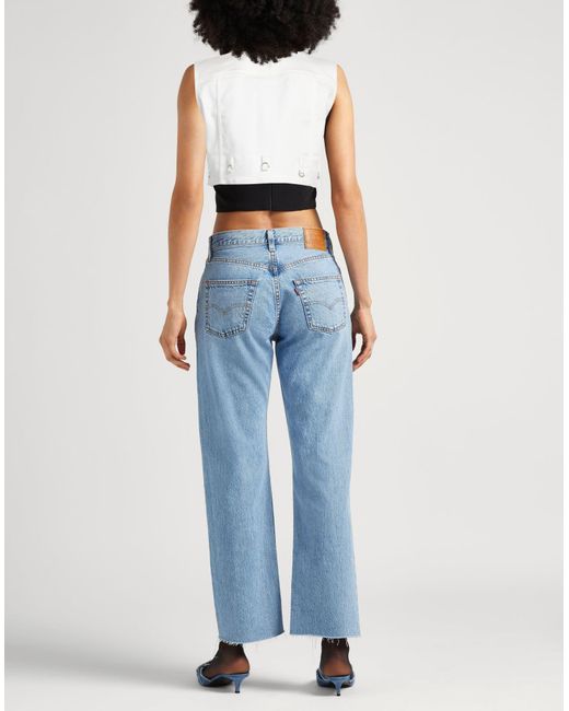 Courreges White Jeansjacke/-mantel