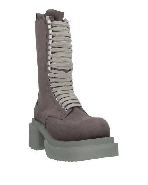 Rick Owens Gray Boot for men