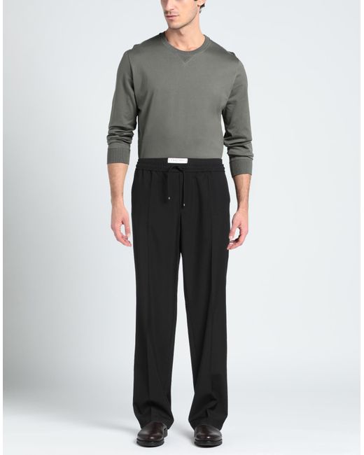 Valentino Garavani Black Trouser for men