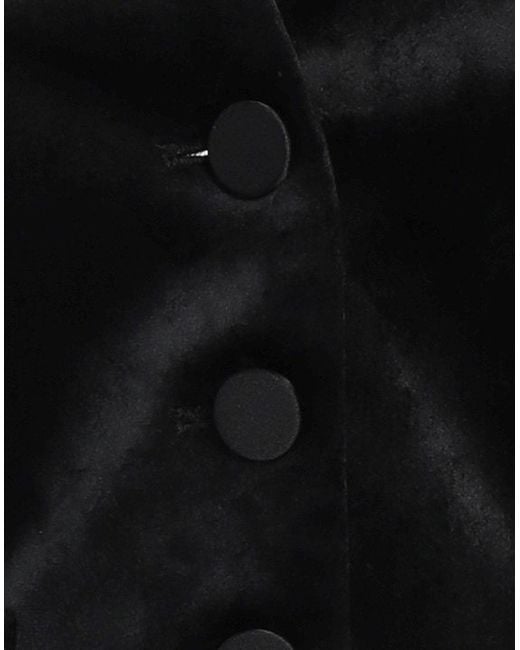 ViCOLO Black Tailored Vest Polyester