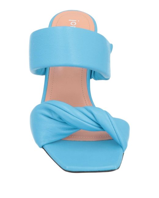 JORGEENAH Blue Sandals