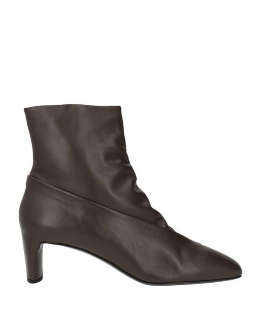 Roberto Del Carlo Brown Ankle Boots Leather