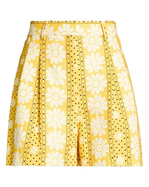 Paul & Joe Yellow Shorts & Bermuda Shorts Cotton