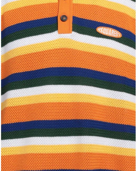 DSquared² Orange Sweater for men