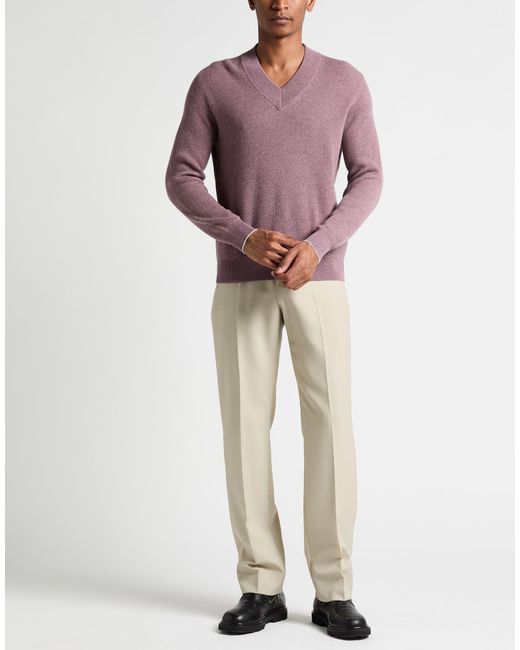 Brunello Cucinelli Purple Sweaters for men